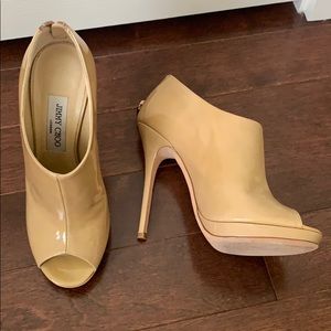 Gold Jimmy Choo Heals